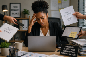 psychology behind guilt when saying no at work