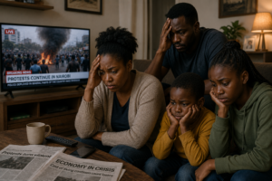 Kenya protests and mental health
economic strain in Kenya
psychological impact of protests